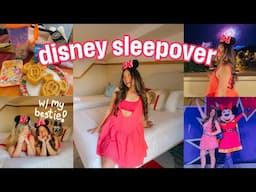 disney world SLEEPOVER!! 🐭💖 pizza, fireworks, pin trading, & a disney cruise?!