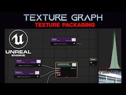 Unreal Engine 5.5 Texture Graph – How to Combine & Pack Textures Efficiently