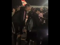 Lionel Messi Arrives in Jamaica For The First Time Ever