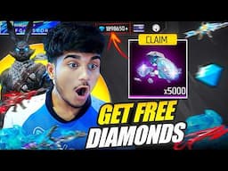 FREE 5000 DIAMONDS 💎💎 How To Get Free Diamonds in Free Fire Mein Diamonds Kaise Len || FireEyes