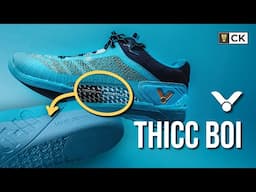 Victor VG2 NitroLite Badminton Shoe Review - Ultra Thick Removable Midsole and Insole?