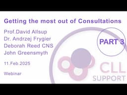 Getting the most out of consultations webinar Part 3