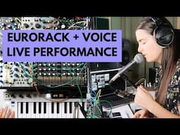 "Unwound" - Modular Synth, Voice, MaxMSP Live Performance