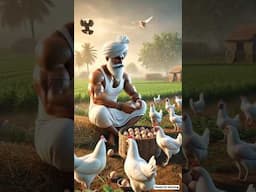 This Chicken Hid Her Egg in the Jungle 😱 | Farmer's Shocking Discovery! #shorts #ai #youtubeshorts