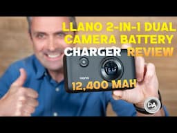 llano 2-in-1 Dual Bay Battery Charger & Powerbank Review | Your Off-Grid Camera Solution?