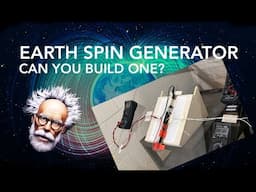 earth spin generator - can you build one?