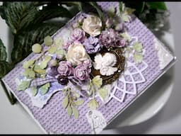 Shabby Chic Lilac Card