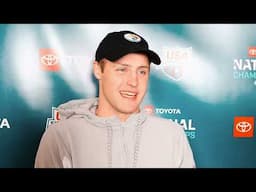 Josh Matheny on 200 Breast: "The piano man came for me"