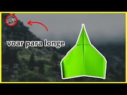 Como Fazer um Avião de Papel Profissional Que Realmente Funciona!