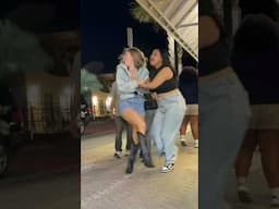She set her friend up! 😂 bushman prank #scareprank #scare #funny #bushmanprank