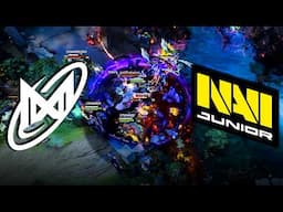 NIGMA vs NAVI.JUNIOR - WHAT A SERIES !! TI14 The International 2025 Western Europe Closed Qualifier