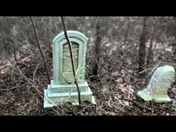 Overgrown & Forgotten: 188-Year Old Cemetery FOUND IN PEACH ORCHARD!