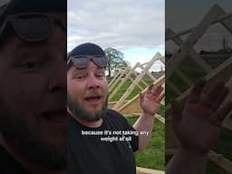 Building a chicken tractor for 100 chickens #farm #farmlife #homestead #chickens #offgridliving