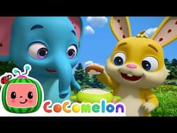 Lets all Wash the Bus Song | Cocomelon JJ's Animal Time | Moonbug Kids - Learning Song Loops