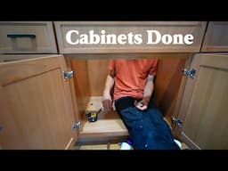 Kitchen Cabinets and More - Salvage Mobile Home Rebuild