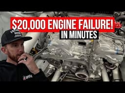Rebuilding the demo car for Hot Pit and the engine blows right after start up...