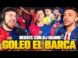 BARCELONA NO PARA DE GOLEAR EN CHAMPIONS LEAGUE. MADRIDISTA FRANCÉS CON MUCHO MIEDO LLORA EN DEBATE.