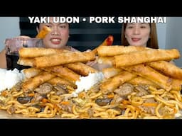 YAKI UDON STIR FRY NOODLES | MUKBANG PHILIPPINES | FILIPINO MUKBANGER