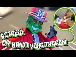 VLOG- O DIA DA GRANDE ESTREIA DO NOVO PERSONAGEM DA CARRETA MEGA TREM