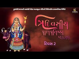 વસરા પરીવાર દ્વારા આયોજીત આઈશ્રી પીઠડ માતાજીના મંદિરની ત્રિદિવસીય પ્રાણ પ્રતિપ્રતિસ્ઠા મહોત્સવ દિવસ2