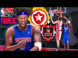BEN WALLACE "DEFENSIVE ANCHOR" BUILD is FEARED in the RANDOM REC (NBA 2K25)