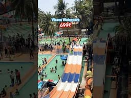 Visava Waterpark & Beach Resort😍| Virar Best Resort | Best Slide of India | Virar Best of Waterpark