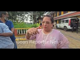 Goan Reporter:: Water Issues in Siolim Constituency:: Mla Delilah Lobo comments