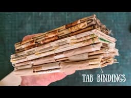 Easy No Sew Tab Binding - Gorgeous Handmade Books