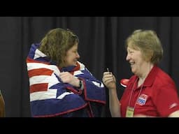 Quilts of Valor Presentation at AQS QuiltWeek - Paducah 2025