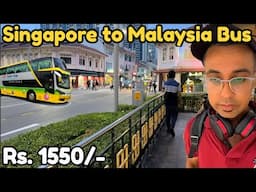 Ep 205 Where to Book Bus from Singapore to Malaysia  4K