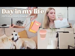 Day in My Life Vlog! 📹 2025 Stationery Haul & Chats | Day in the Life Vlog