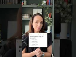 The Best Time to Post on LinkedIn in 2025: Quick Look