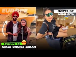 Athens se Cruise lekar nikale Mykonos 😍 lkin vha pahuchte hi Hotel se nkal diya hume 😰 Europe Ep. 02