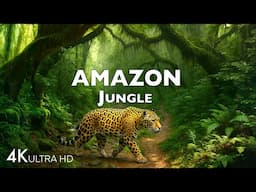 Animals of Amazon 4K - Animals That Call The Jungle Home | Amazon Rainforest |Scenic Relaxation Film