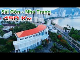 NHA TRANG - Ngày 1 - Chạy xe máy 450 Km đi thăm con trai Út ở ĐH Tôn Đức Thắng