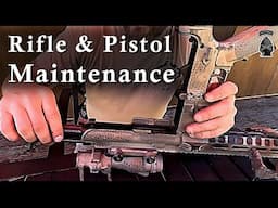 How to clean a Rifle & Pistol