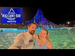 Universal Orlando's Volcano Bay Nights! | Food, Characters & Night Time Water Park Fun!