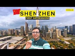 First Day in CHINA 🇨🇳 Exploring Shenzhen’s Top Spots!