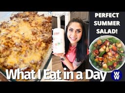 WHAT I EAT IN A DAY ON WW TO LOSE 140 POUNDS - THE BEST PROTEIN SHAKE - FRITO PIE - WEIGHT WATCHERS!