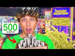 I Spent 500 Quarters At An Arcade!