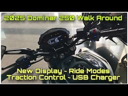 2025 Bajaj Dominar 250 | New Display, Ride Modes, Traction Control | Sai Service Pune | DNA VLOGS