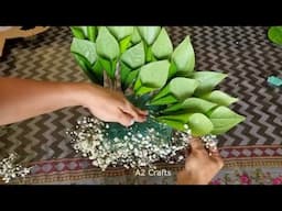 Elegance Enhances with Natural Betel Leaf and Flowers || Betel Leaf Decoration ideas