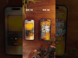 iOS 26 VS iOS 18..