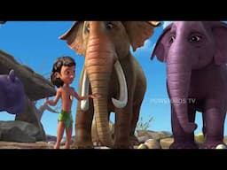 🦁🐒🌴🐍 जंगल के अद्भुत रहस्य 41 | मोगली की कहानी  | Jungle Book | नया एपिसोड@PowerKidstv ​