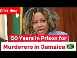 50 Years for Murder! Jamaica Passes Tougher Sentencing Laws | Minister Dana Morris Speaks