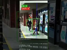counting people | object detection tracking and counting | people counting