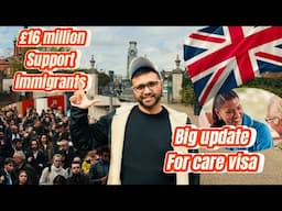 Good News✅| UK🇬🇧 Govt announce £16 millions to Support immigrants if they loss job as care worker