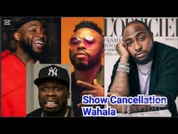 50cent removed him, netizens reacts as Davido cancelled his show performance in Tottenham stadium