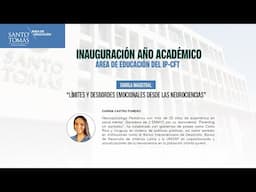 Inauguración del año académico | Área de Educación | Charla Carina Castro Fumero