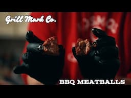 BBQ Meatballs on the Traeger | FT. BBQ Chef Mark Ashby and KosmosQ